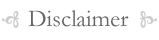 Disclaimer
