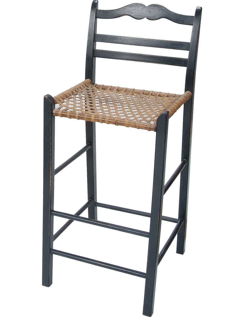 Ladderback Barstool stained
