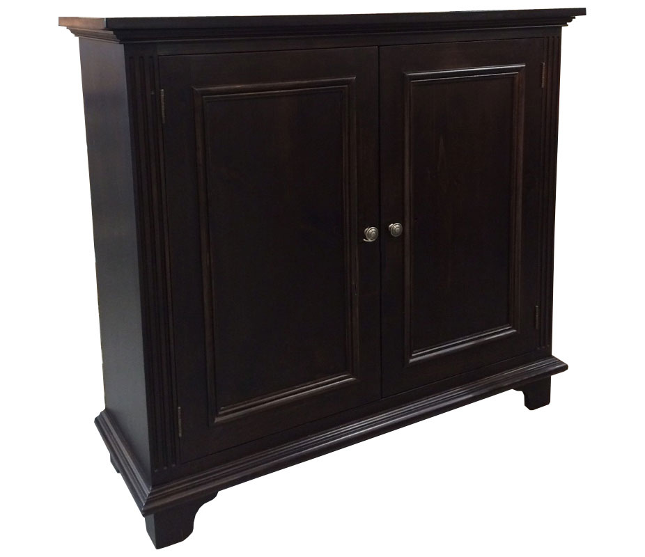 Two Door Tall Buffet stained