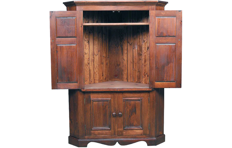 Corner TV Armoire  Kate Madison Furniture