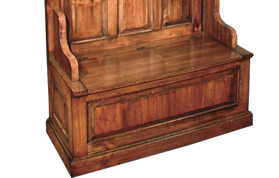 French Country Entry Hall Tree Furniture Kate Entry Hall Tree Close Up