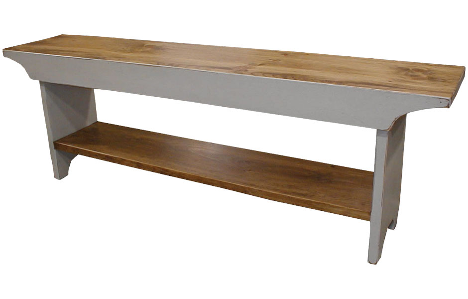 Narrow Country Bench At 1stdibs