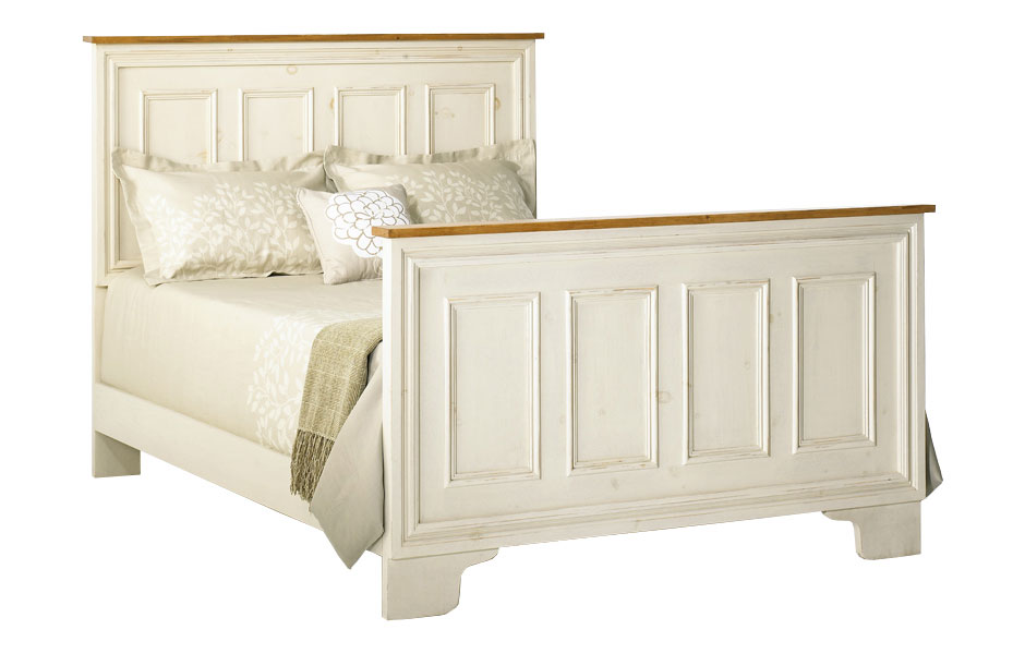 Raised Panel Bed Kate Madison Furniture Raised Panel Bed Finished In Champlain