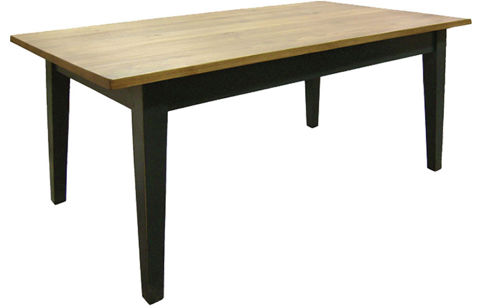 French Country Modern Square Leg Table French Country Dining Room