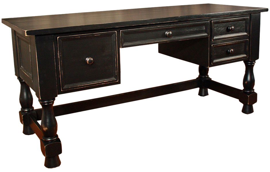 French Country Turned Leg Desk French Country Furniture Kate