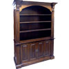 Provincial Country Bookcase, stained