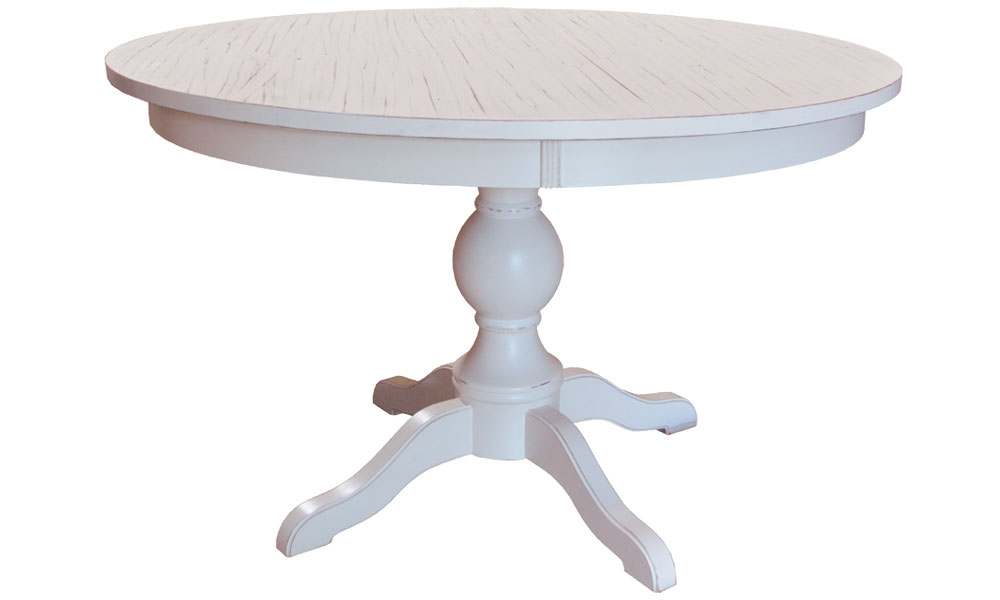 48 inch Round Turned Base Table