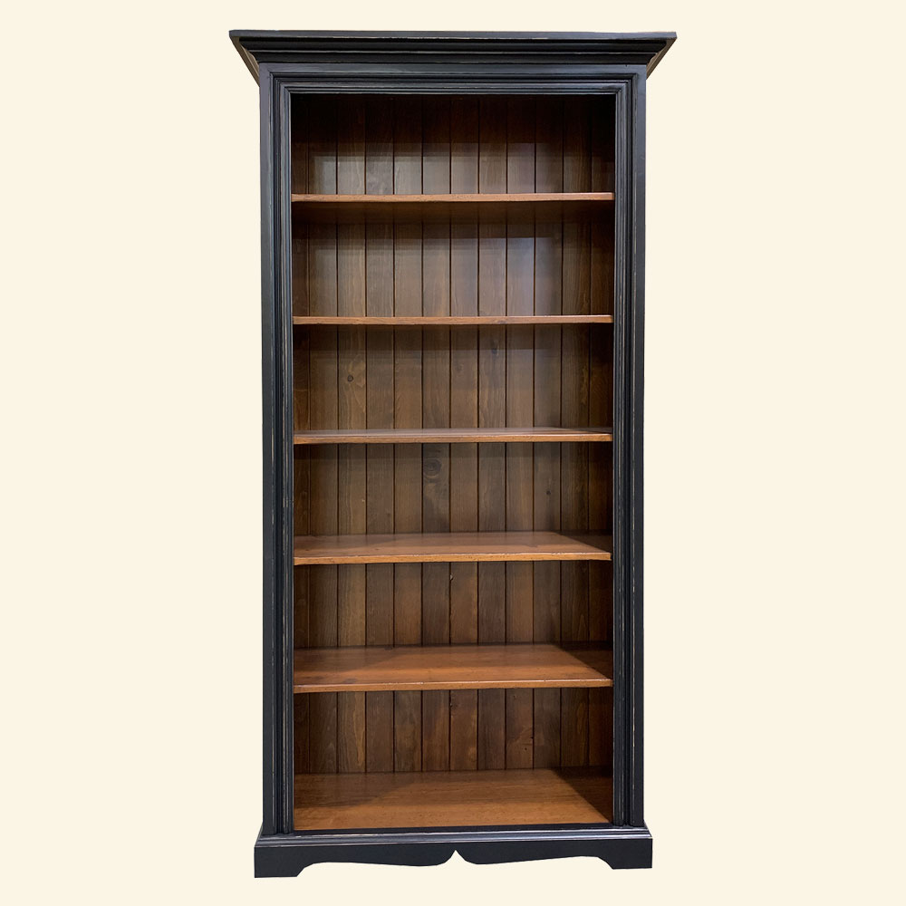 French Country Seven Foot Bookcase