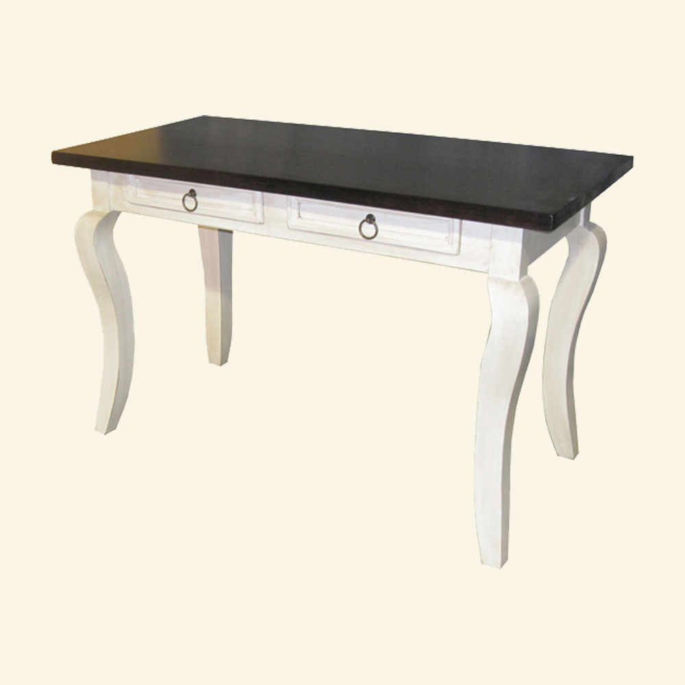 French Country Cabriole Leg Writing Table
