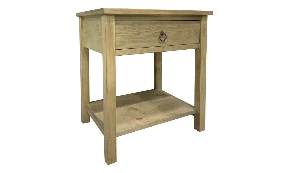 French Country Farmhouse Nightstand