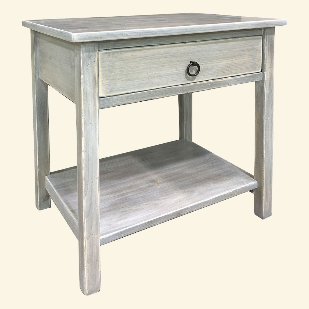 French Country Farmhouse Nightstand