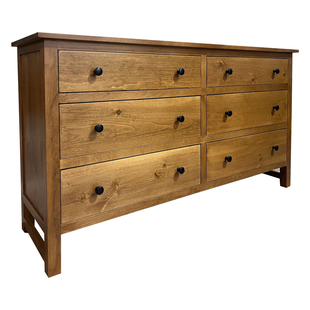 Farmhouse Six Drawer Dresser