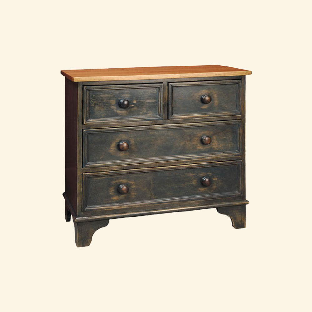 French Country Four Drawer Dresser