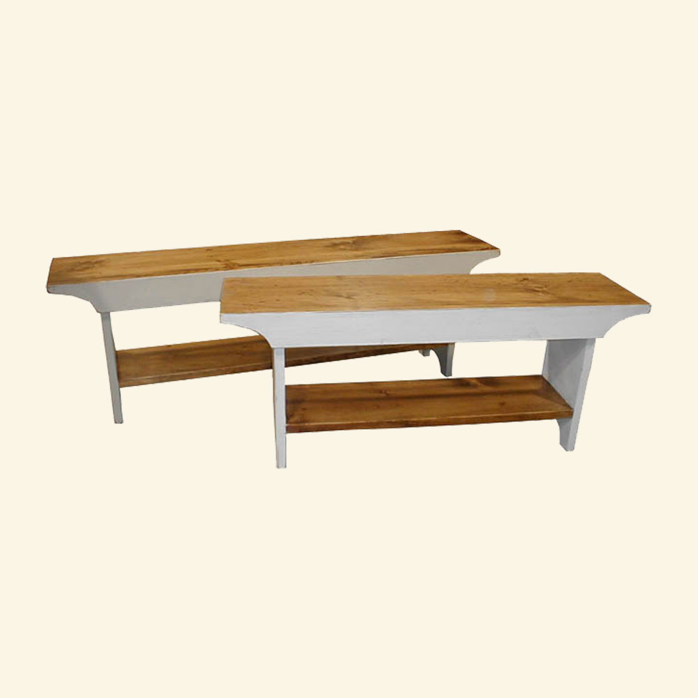 French Country Kitchen Benches