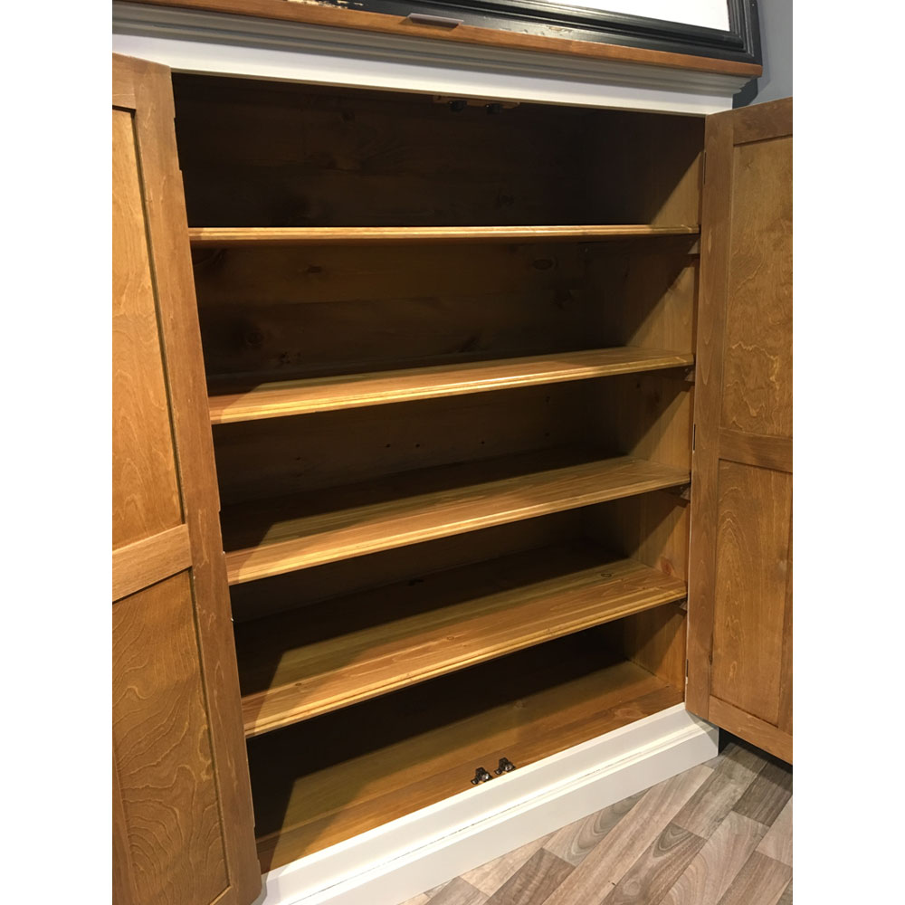 French Linen Cupboard, Salmon