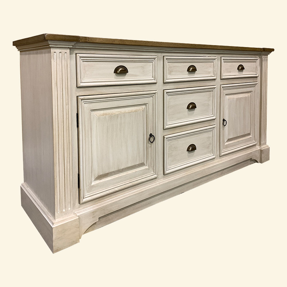 French Provincial Buffet stained