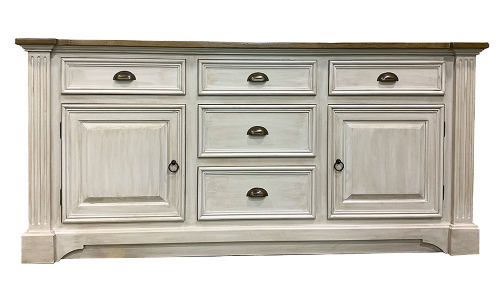 French Provincial Buffet stained