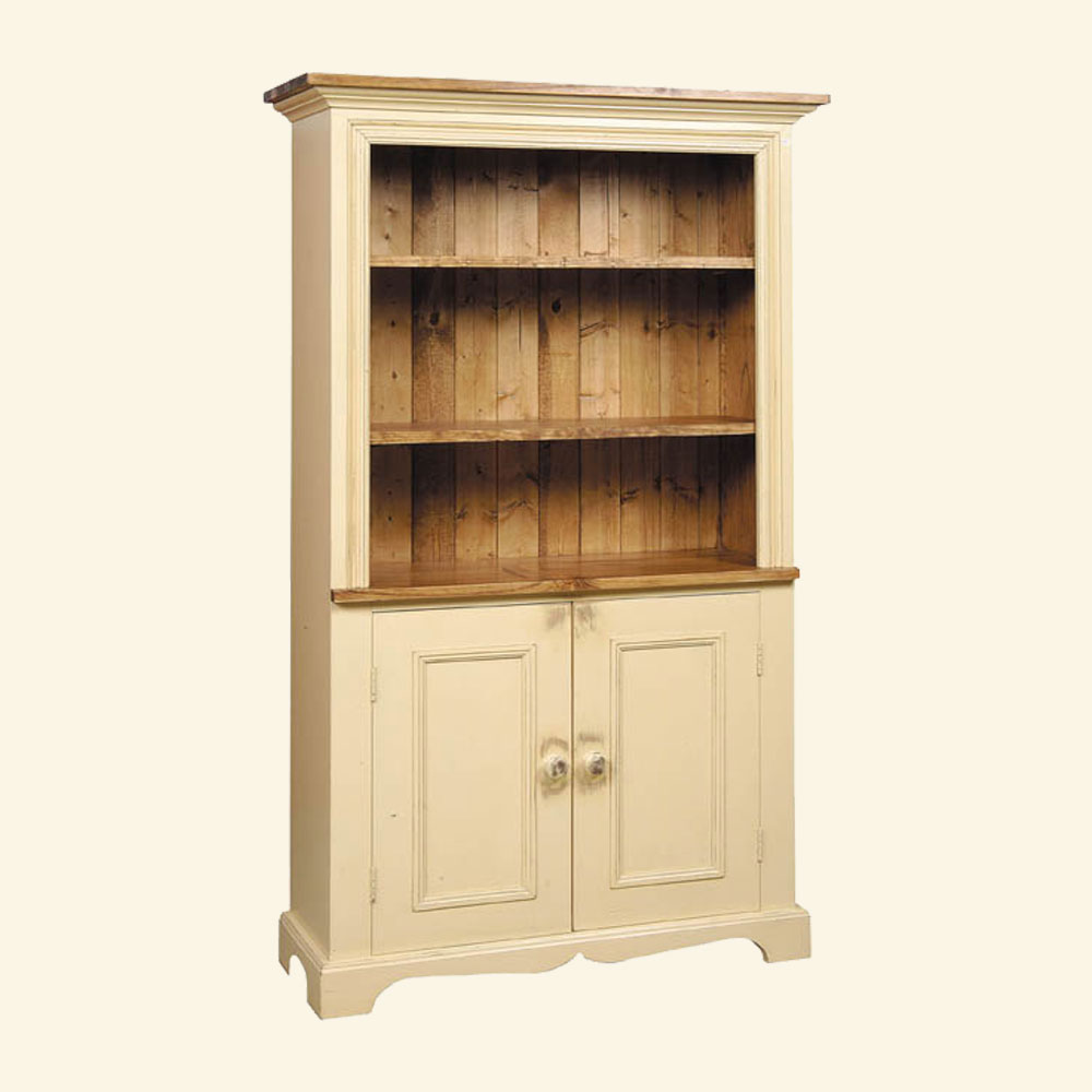 French Country Hutch Bookcase