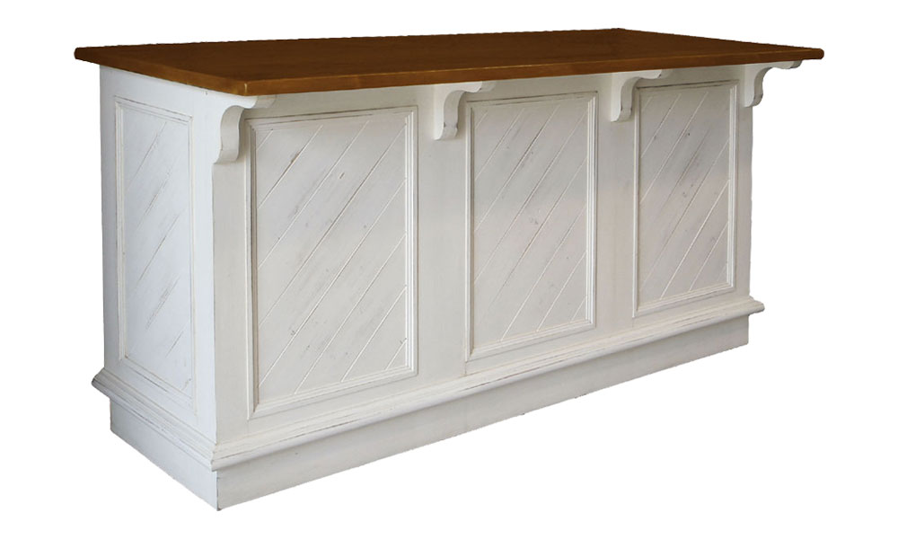 French Country Kitchen Island Open Shelf French Country Kitchen Furniture Kate Madison Furniture