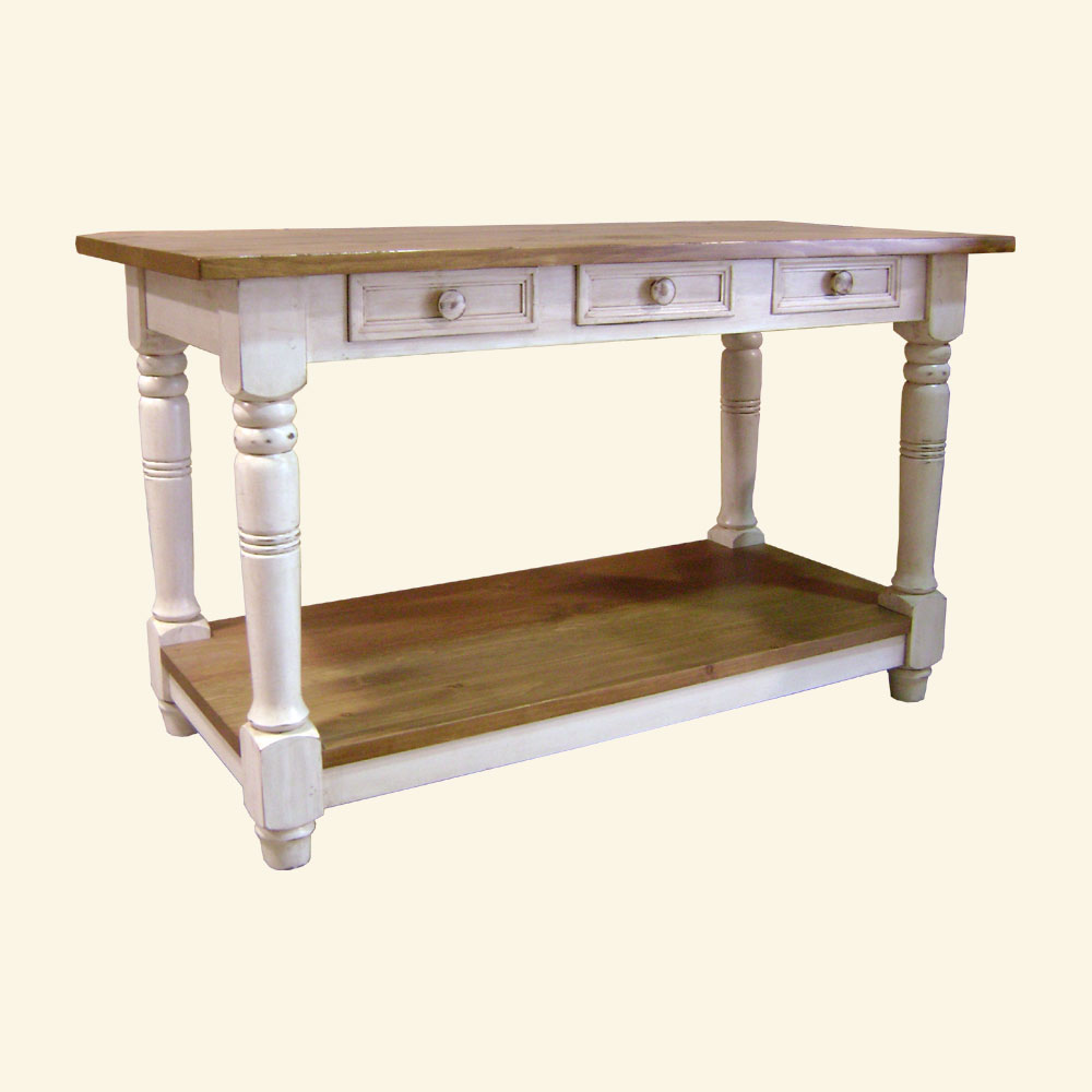 French Country Kitchen Island Work Table