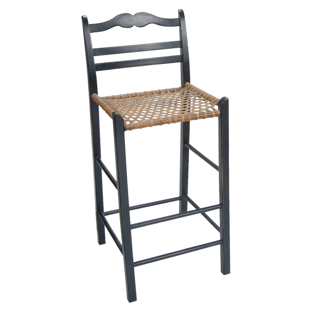 French Country Ladderback Counter stool