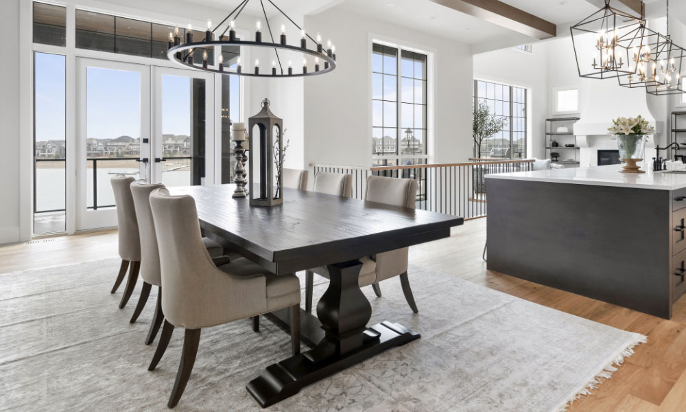Provincial Trestle Table Room Setting