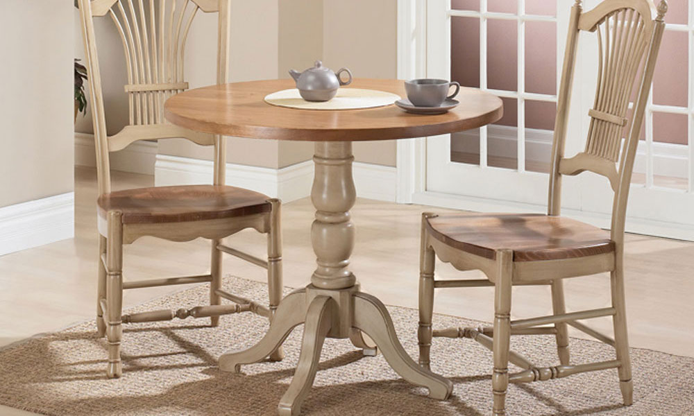 French Country 36 inch top bistro table