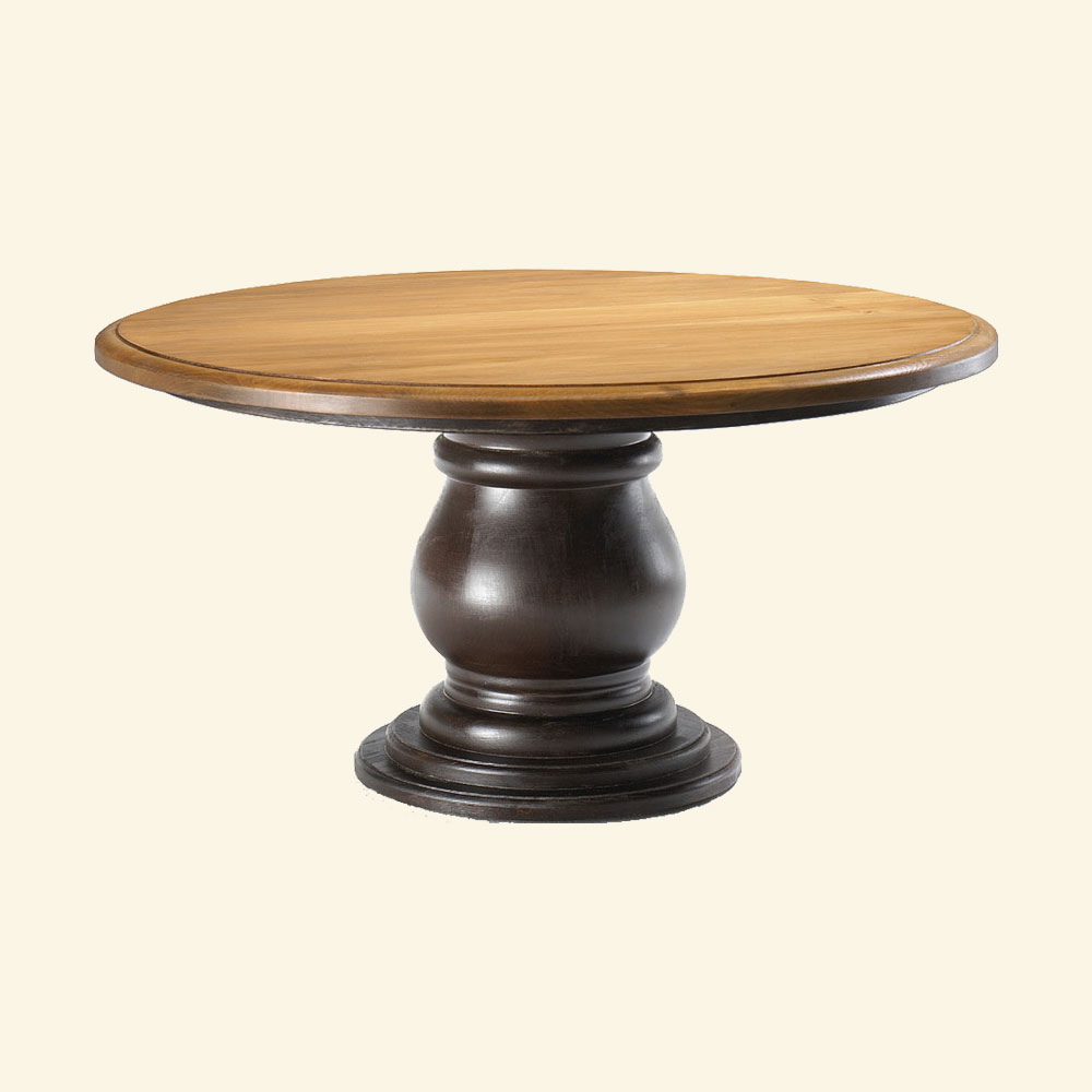 Round Pedestal Coffee Table