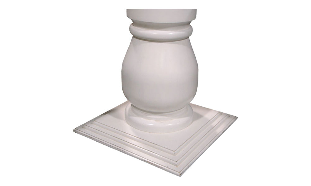 Round Pedestal Table Onion Base