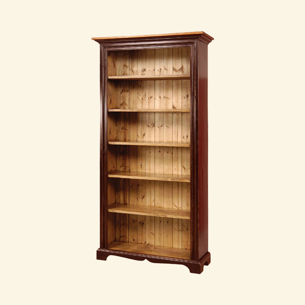 French Country Seven Foot Tall Bookcase French Country Office