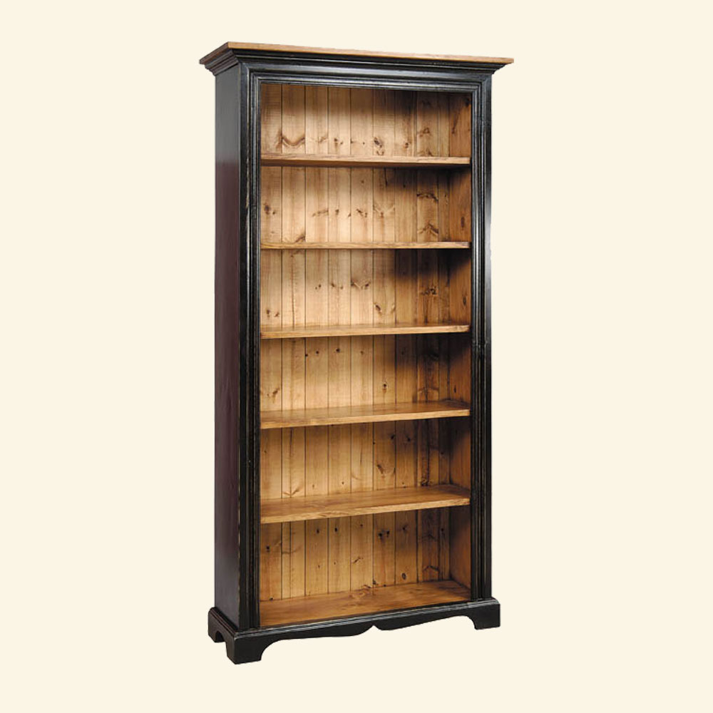 French Country Seven Foot Bookcase