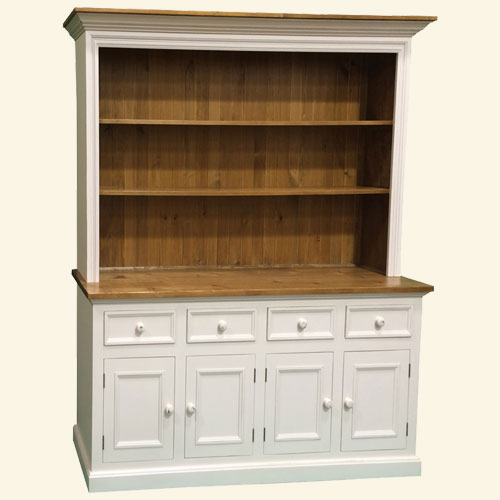 4 Door Open Shelf Cupboard