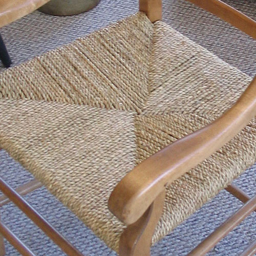 V-weave Seagrass Chair Seat