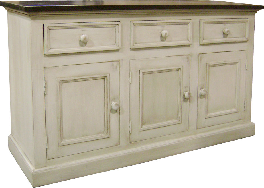 3 Door Sideboard painted