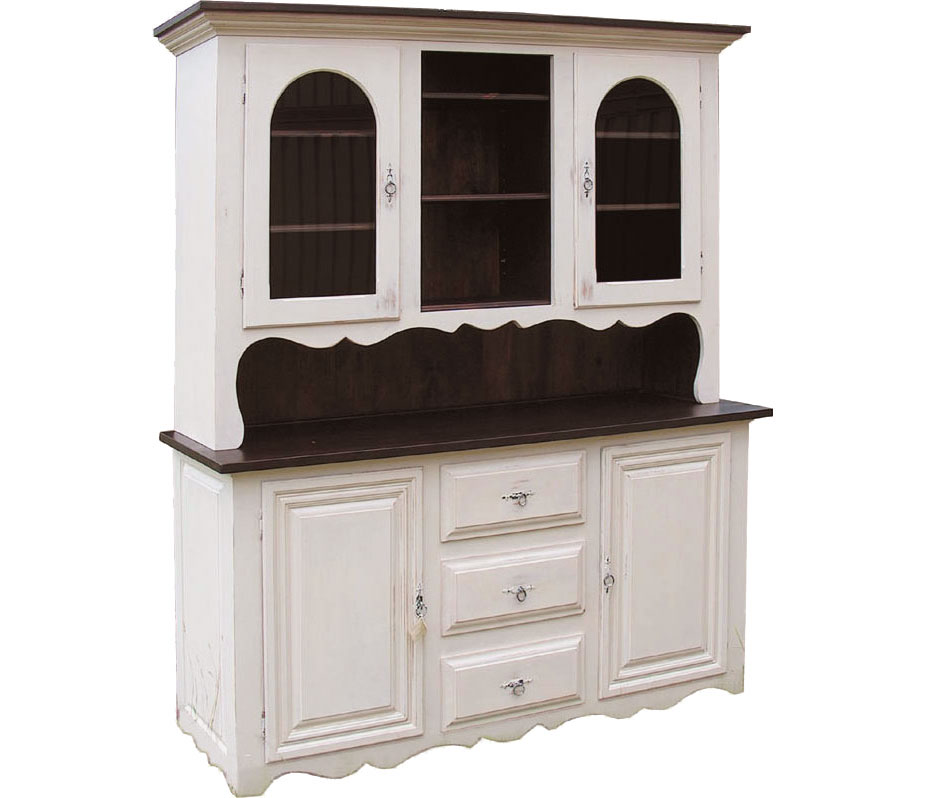 Country French Hutch painted