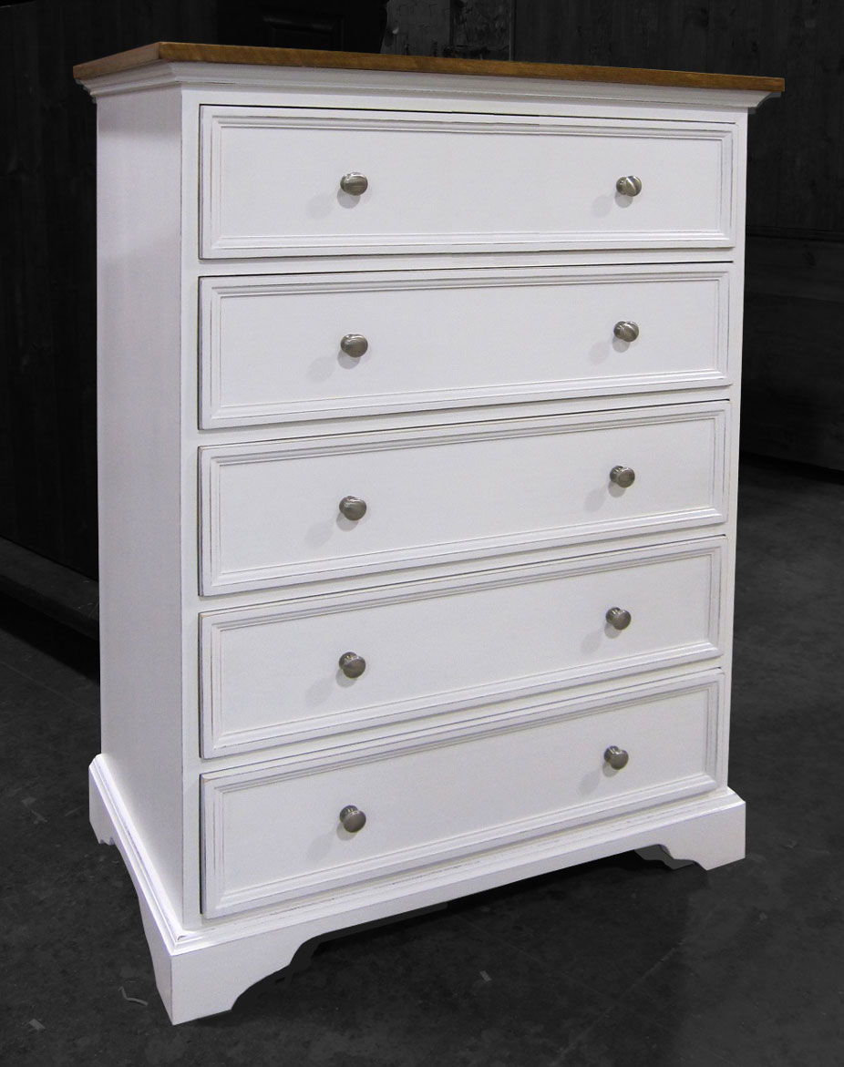 Five Drawer Dresser painted