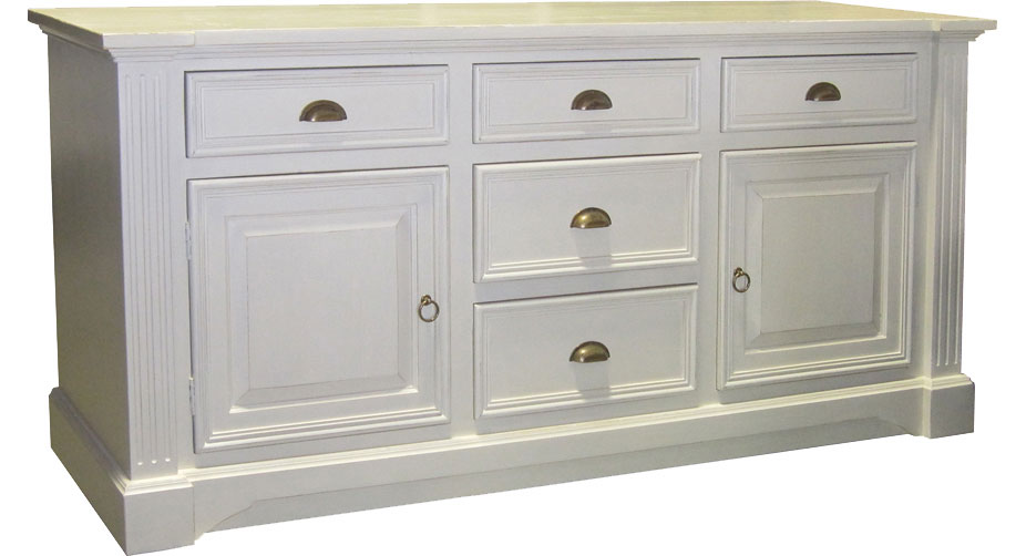 French Provincial Buffet painted