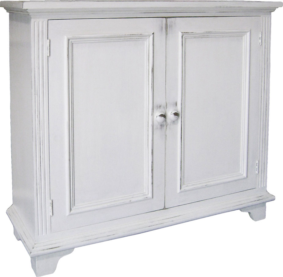 Two Door Tall Buffet painted