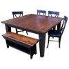 60 inch Square Dining Table Set