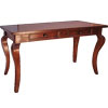 Cabriole Leg Writing Table stained