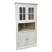 French Country Cottage Corner Cupboard painted