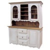 Country French Hutch painted white