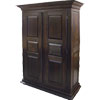 Country French Wardrobe stained Espresso