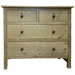 French Country Farmhouse Four Drawer Dresser painted