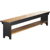 French Country Kitchen Bench painted