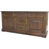 French Provincial Buffet stained Sequoia