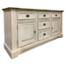 French Provincial Buffet stained Sequoia
