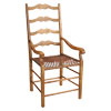 Ladderback Arm Chair, finished in Natural stain