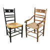 French Country Paysanne Chairs, Side and Arm styles