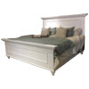 French Provincial Bed painted White